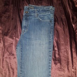 Nine west blue jeans